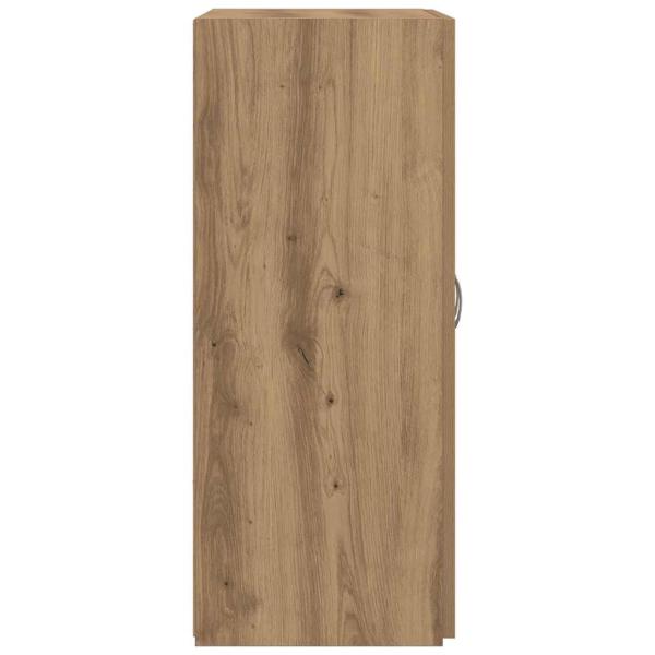 Büroschrank Eiche 60x32x77,5 cm Holzwerkstoff