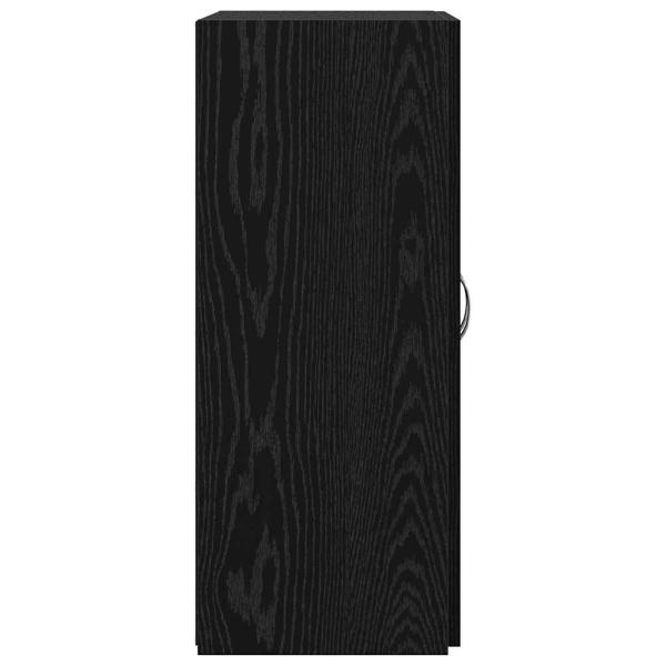 Büroschrank Schwarze Eiche 60x32x77.5 cm Holzwerkstoff