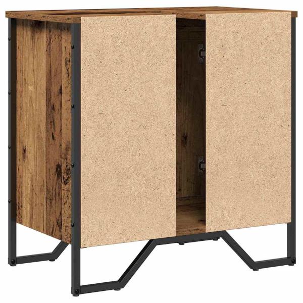 Badezimmerschrank Altes Holz 60x35x50 cm