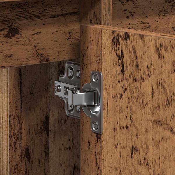 Waschbeckenschrank Altes Holz 91x35x60 cm Spanplatte