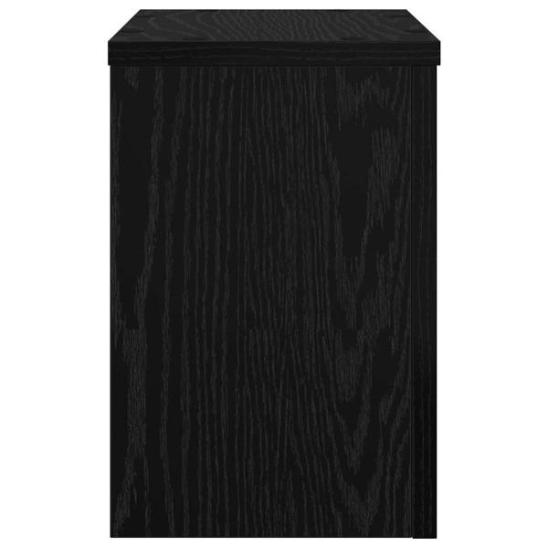 Pflanzenständer 2 Stück Schwarze Eiche 20x20x30 cm Ingenieure Holz