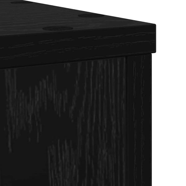 Pflanzenständer 2 Stück Schwarze Eiche 20x20x30 cm Ingenieure Holz