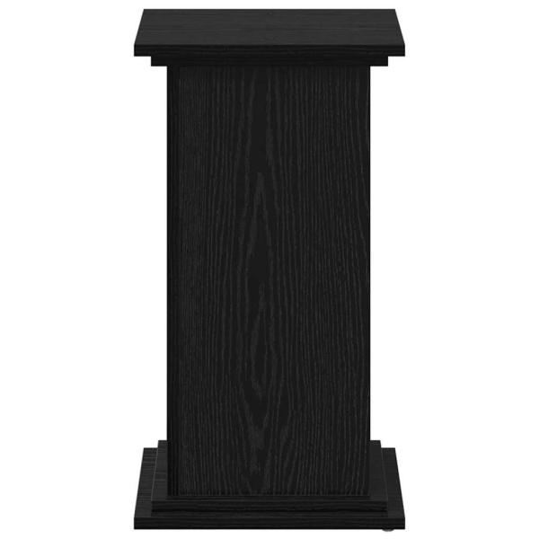 Pflanzenständer Schwarze Eiche 33x33x60 cm Engineering Holz