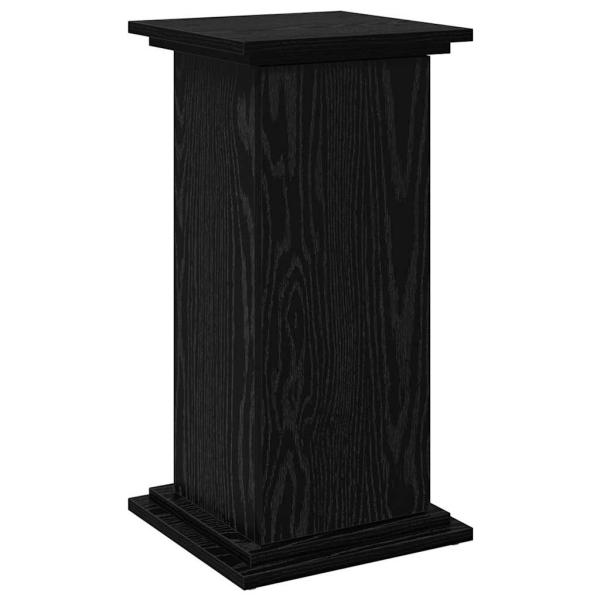 Displayständer mit Stauraum Schwarz Eiche 31x30x60 cm Ingenieure Holz