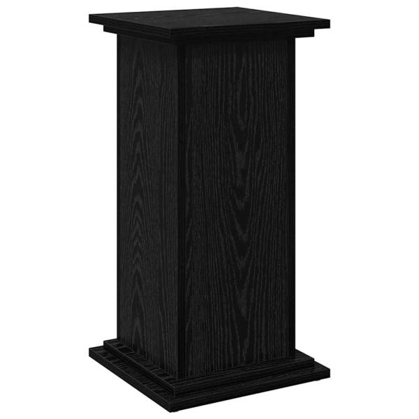 Displayständer mit Stauraum Schwarz Eiche 31x30x60 cm Ingenieure Holz