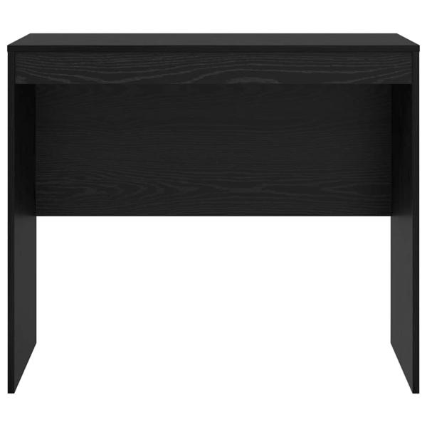 Schreibtisch Schwarzes Eichenholz Holzwerkstoff 100 x 50 x 76 cm