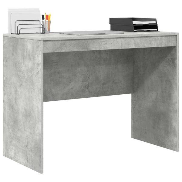 Schreibtisch Beton grau MDF 100 x 50 x 76 cm Rechteckig Modern
