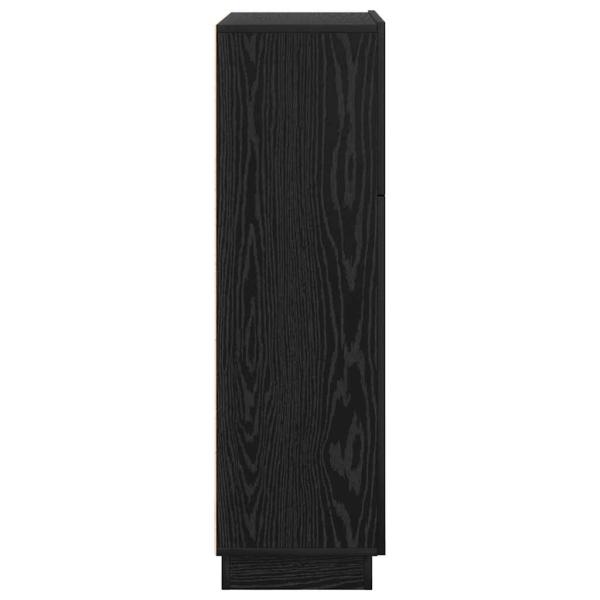 Schreibtisch aus schwarzem Eichenholz Schwarzes Eichenholz