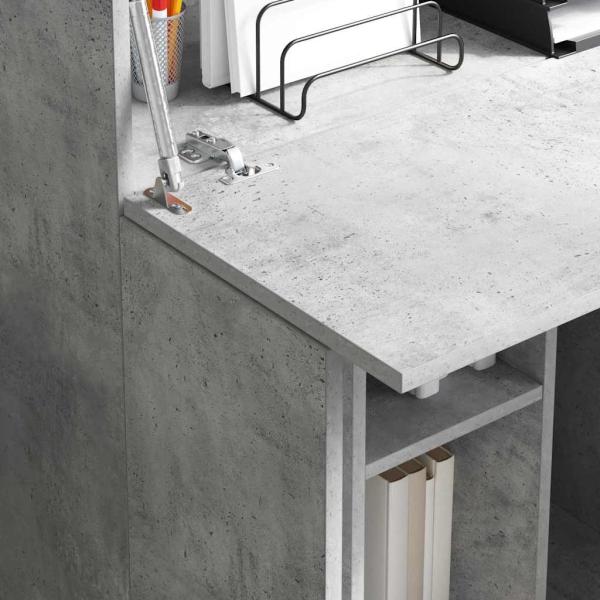 Beton Grau Schreibtisch Beton grau Holzwerkstoff Standard