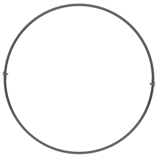 Schwarzer Metallpflanzer Schwarz Metall 30 x 30 x 20 cm