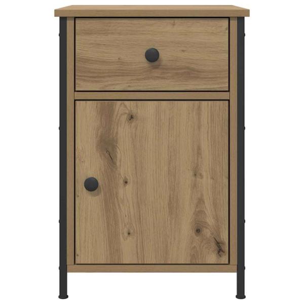 Nachttische 2 Stk Artisan Eiche 40x42x60 cm Holzwerkstoff
