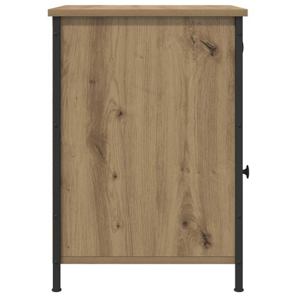 Nachttische 2 Stk Artisan Eiche 40x42x60 cm Holzwerkstoff
