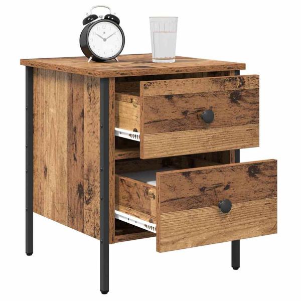 Nachttisch Alter Holz 40x42x50 cm