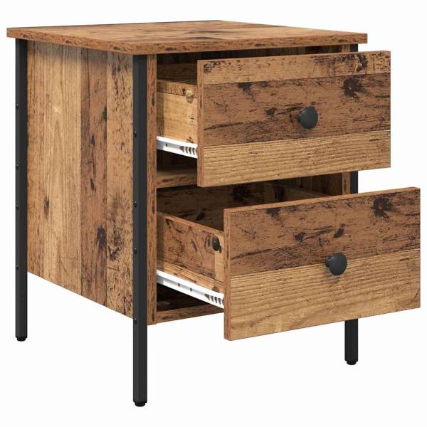 Nachttisch Alter Holz 40x42x50 cm
