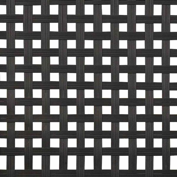 Garten Essgruppe 5 Stk. Schwarz Poly-Rattan