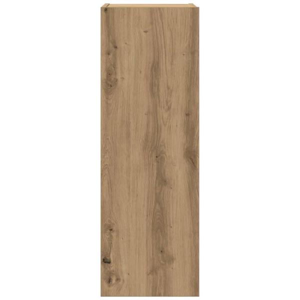 4-teiliges TV Schrank Set Wandmontiert Artisan Eiche Holzwerkstoff