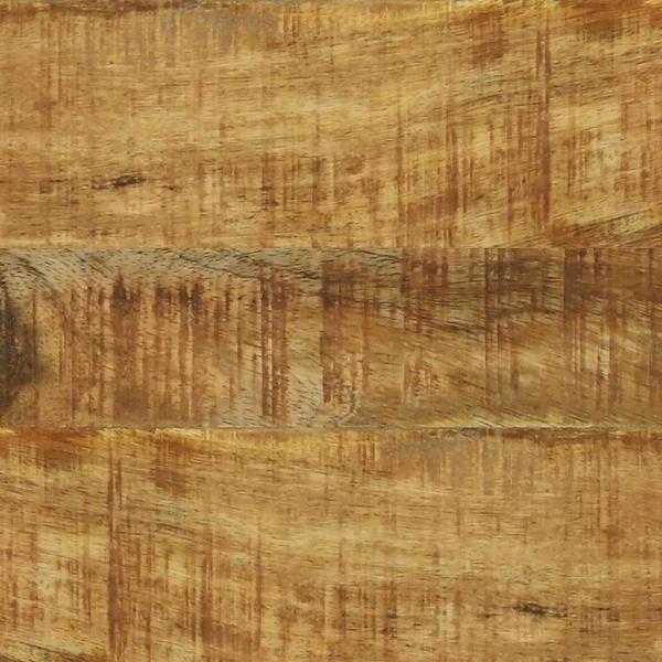 Stauraumbank mit Canvas 80x35x40 cm Massivholz Mango