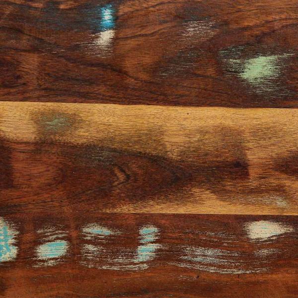 Aufbewahrungsbank Bunt 80x35x40 cm Massivholz Recyceltes Holz