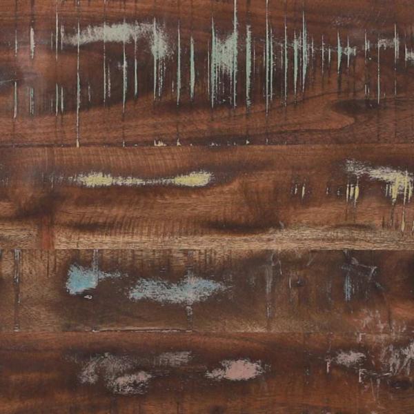 Telefonständer Mehrfarbig 40x40x80 cm Massivholz Altholz