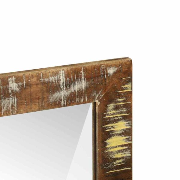 Badezimmerspiegel 50x22x70 cm Massivholz Recycelt