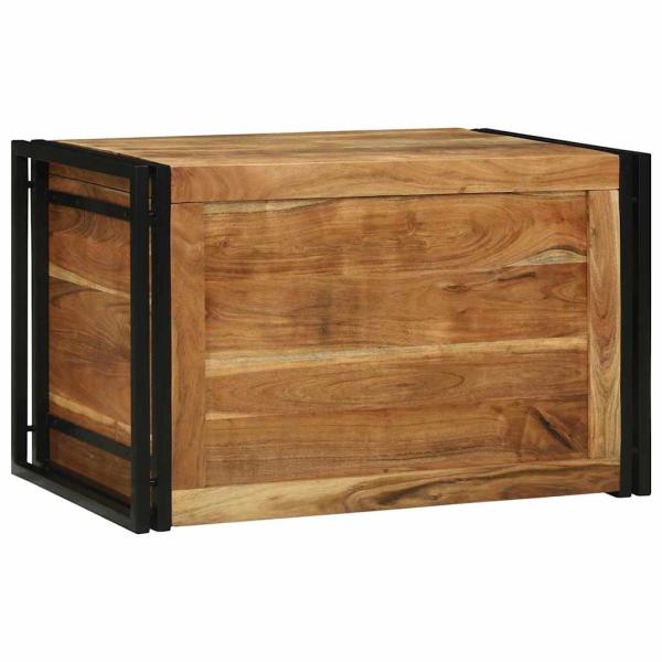 Aufbewahrungskiste 80x50x50 cm Massivholz Akazie