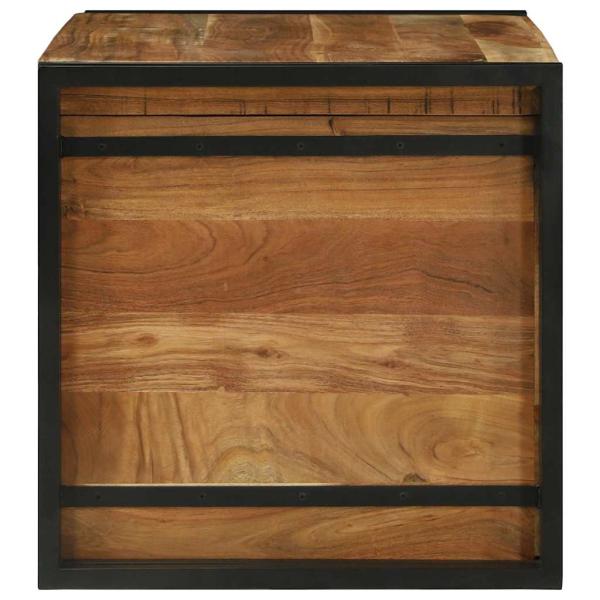 Aufbewahrungskiste 80x50x50 cm Massivholz Akazie