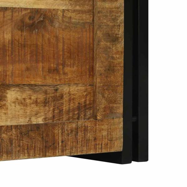 Aufbewahrungskiste 60x40x41 cm aus rauem Mango-Holz