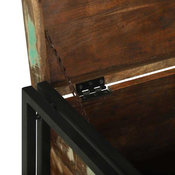 Aufbewahrungsbox 60x40x41 cm Massivholz Altholz