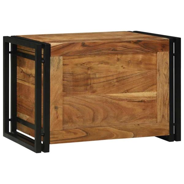 ARDEBO.de - Aufbewahrungskiste 60x40x41 cm Massivholz Akazie