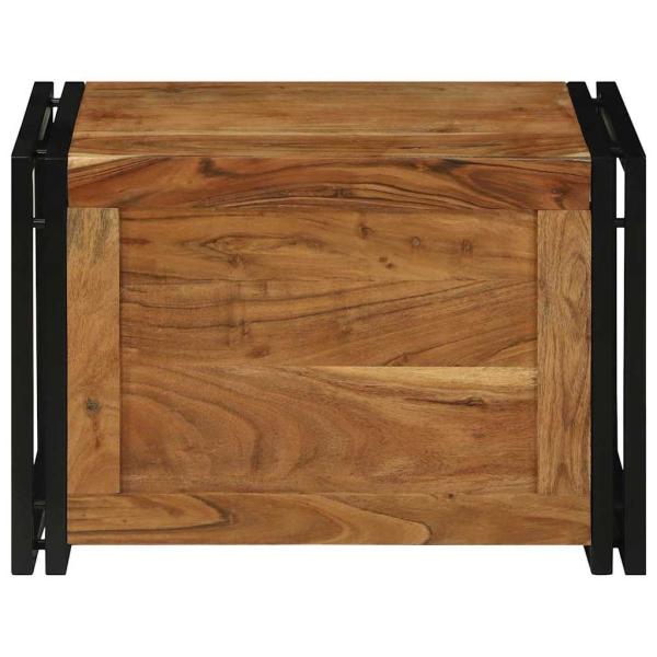 Aufbewahrungskiste 60x40x41 cm Massivholz Akazie