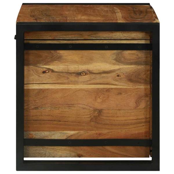Aufbewahrungskiste 60x40x41 cm Massivholz Akazie