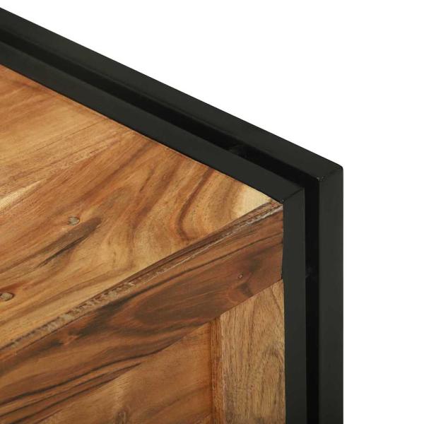 Aufbewahrungskiste 60x40x41 cm Massivholz Akazie