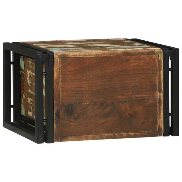 Weinregal 46x35x27,5 cm Massivholz Altholz