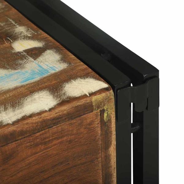 Weinregal 46x35x27,5 cm Massivholz Altholz