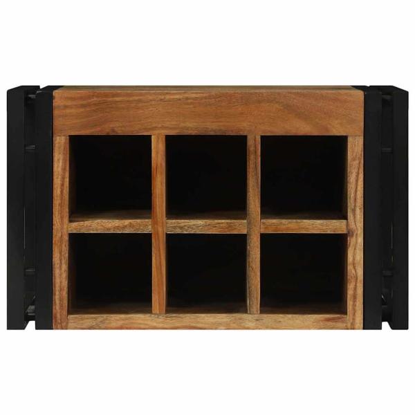 Weinregal 46x35x27,5 cm Massivholz Akazie