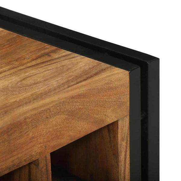 Weinregal 46x35x27,5 cm Massivholz Akazie