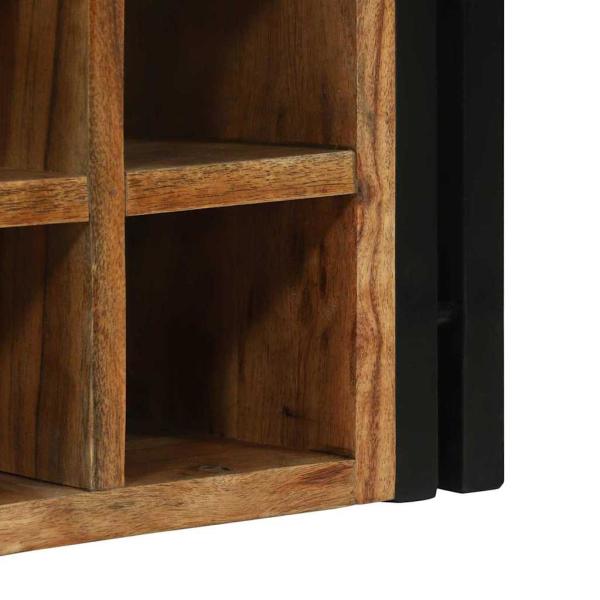Weinregal 46x35x27,5 cm Massivholz Akazie