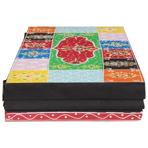 Wandregale 2 Stück 60x20x6 cm Massivholz Mango