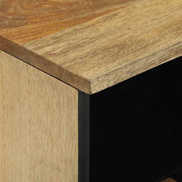 TV Schrank 70x33.5x46 cm Massivholz Mango