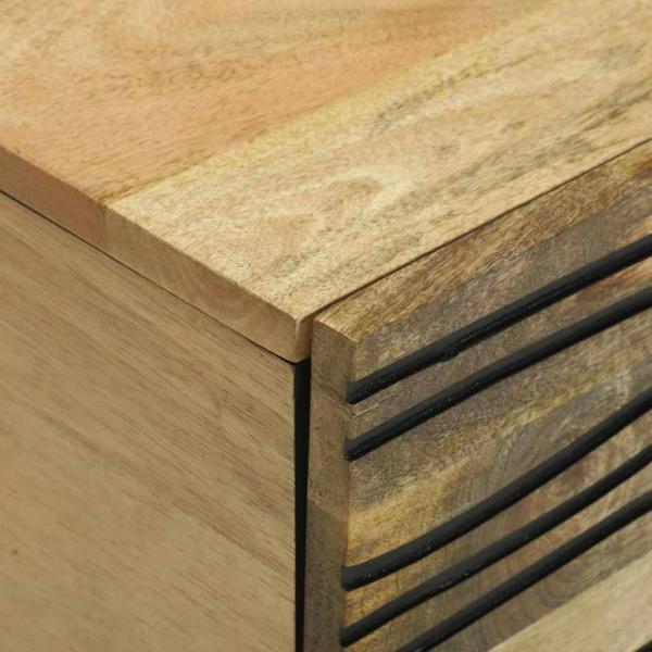 Couchtisch 80x50x40 cm Massivholz Mango