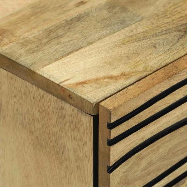 Nachttisch 50x33x60 cm Massivholz Mango