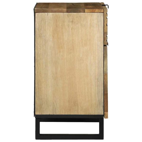 Nachttisch 50x33x60 cm Massivholz Mango