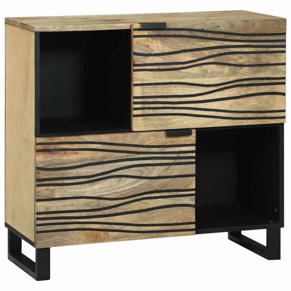 ARDEBO.de - Sideboard 80x33.5x75 cm Massivholz Mango