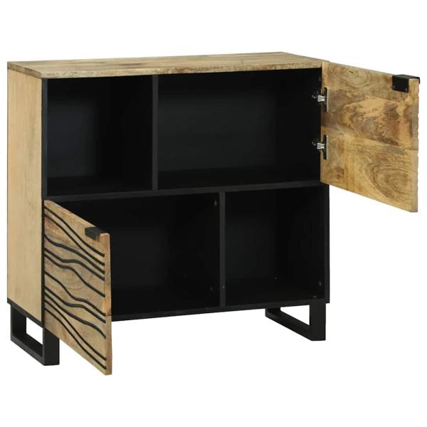 Sideboard 80x33.5x75 cm Massivholz Mango
