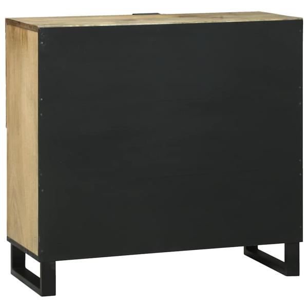 Sideboard 80x33.5x75 cm Massivholz Mango