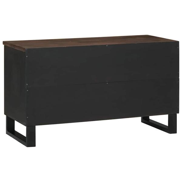 TV Schrank 80x33.5x46 cm Massivholz Mango&Engineered Wood