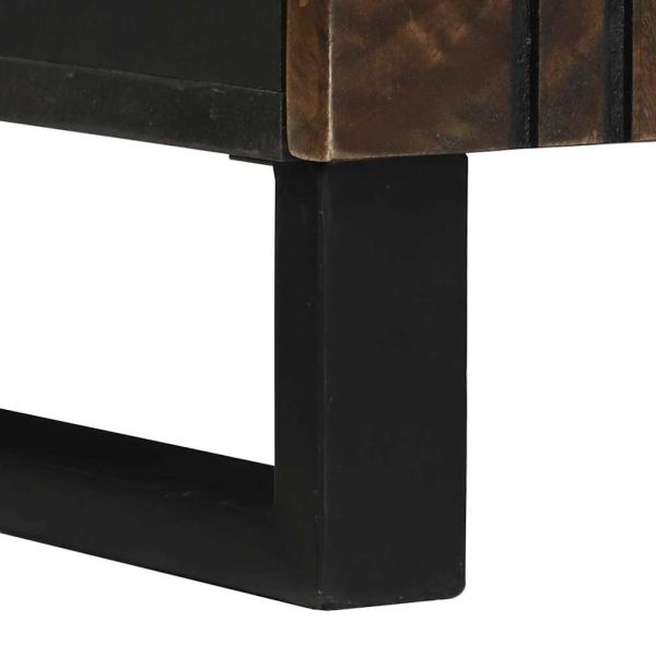 Badezimmerschrank 38x33.5x58 cm Massivholz Mango