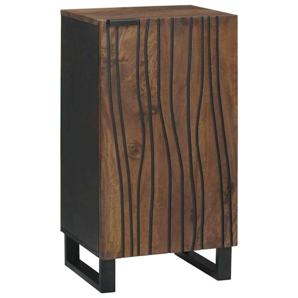 ARDEBO.de - Sideboard 40x33.5x75 cm Massivholz Mango