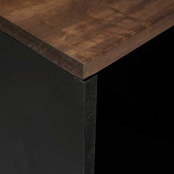 Sideboard 80x33.5x75 cm aus Massivholz Mango