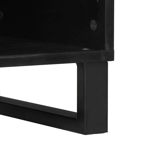 Sideboard 80x33.5x75 cm aus Massivholz Mango